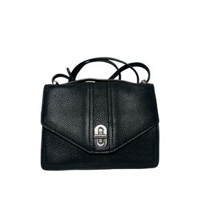 Rebecca Minkoff Black Genuine Leather Crossbody Bag with Dust Bag